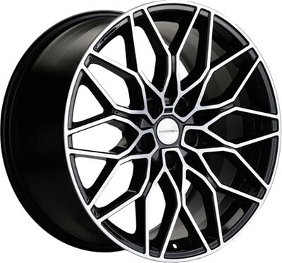 Khomen Wheels KHW1902 (Outlander) 8.5x19 5x114.3 ET 30 Dia 67.1 Black-FP