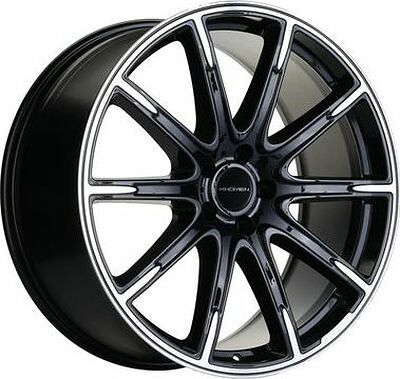 Khomen Wheels KHW1903 (A/C/E/S) 9.5x19 5x112 ET 25 Dia 66.6 Black-FP