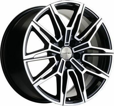 Khomen Wheels KHW1904 (3/4/5/6 series) 8.5x19 5x112 ET 30 Dia 66.6 Black-FP