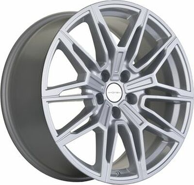 Khomen Wheels KHW1904 (3/4/5/6 series) 8.5x19 5x112 ET 30 Dia 66.6 Brilliant Silver