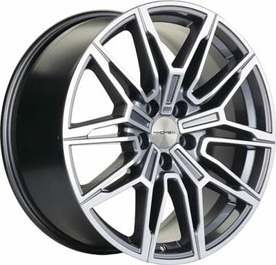 Khomen Wheels KHW1904 (3/4/5/6 series) 8.5x19 5x112 ET 30 Dia 66.6 Gray-FP