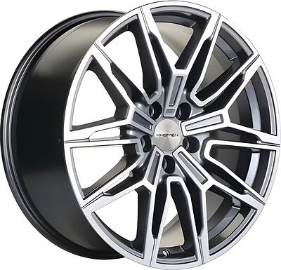 Khomen Wheels KHW1904 BMW Front 8x19 5x112 ET 30 Dia 66 Black matt MR