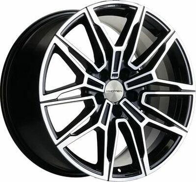 Khomen Wheels KHW1904 (G90/Q50/Q60/K9) 9.5x19 5x114.3 ET 40 Dia 67.1 Black-FP