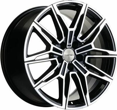 Khomen Wheels KHW1904 (RAV4) 8.5x19 5x114.3 ET 35 Dia 60.1 Black-FP