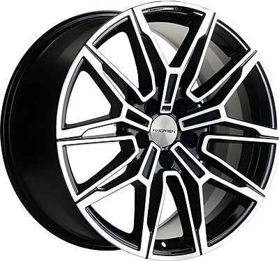 Khomen Wheels KHW1904 (Tiggo 8/8 Pro) 8.5x19 5x108 ET 48 Dia 60.1 Black-FP