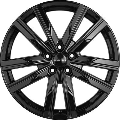 Khomen Wheels KHW1905 7.5x19 5x108 ET 47 Dia 60.1 BLACK