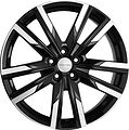 Khomen Wheels KHW1905 7.5x19 5x108 ET 36 Dia 65.1 BLACK-FP