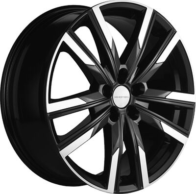 Khomen Wheels KHW1905 (Geely Atlas/Atlas Pro) 7.5x19 5x114.3 ET 45 Dia 60.1 Black-FP