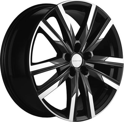 Khomen Wheels KHW1905 (Mitsubishi) 7.5x19 5x114.3 ET 40 Dia 67.1 Black-FP