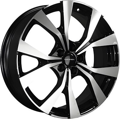 Khomen Wheels KHW1906 (Mazda CX-5/CX-8) 7x19 5x114.3 ET 45 Dia 67.1 Black-FP