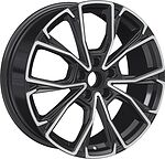 Khomen Wheels KHW1907 7.5x19 5x120 ET 30 Dia 66.1 BLACK-FP
