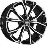 Khomen Wheels KHW1907 (Exeed LX) 7.5x19 5x108 ET 52 Dia 60.1 Black-FP