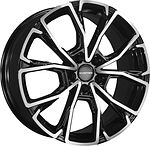 Khomen Wheels KHW1907 (Exeed RX) 7.5x19 5x108 ET 41 Dia 65.1 Black-FP