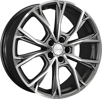Khomen Wheels KHW1907 (Voyah Free) 7.5x19 5x120 ET 30 Dia 66.1 Gray-FP