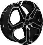 Khomen Wheels KHW1909 (Lexus NX) 7.5x19 5x114.3 ET 35 Dia 60.1 Black-FP