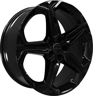 Khomen Wheels KHW1909 (Outlander) 7.5x19 5x114.3 ET 38 Dia 67.1 Black