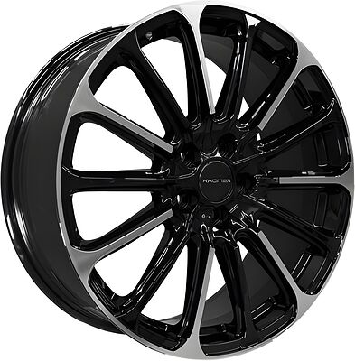 Khomen Wheels KHW1910 (Outlander) 7.5x19 5x114.3 ET 38 Dia 67.1 Black-FP