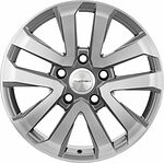 Khomen Wheels KHW2003 (LC200/LC100) 8.5x20 5x150 ET 58 Dia 110.1 Gray-FP