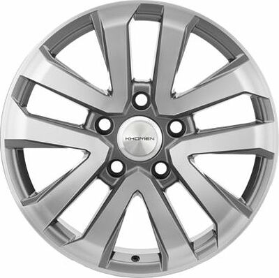 Khomen Wheels KHW2003 (LC200/LC100) 8.5x20 5x150 ET 58 Dia 110.1 Gray-FP