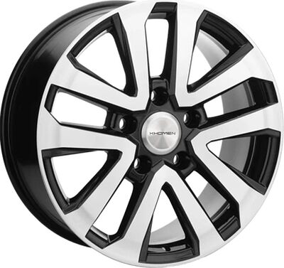 Khomen Wheels KHW2003 (LX570/LC100/LC200) 8.5x20 5x150 ET 45 Dia 110.1 Black-FP