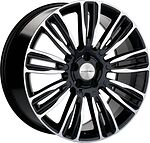 Khomen Wheels KHW2004 (GAC GS8) 8.5x20 5x120 ET 45 Dia 72.6 Black-FP