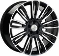 Khomen Wheels KHW2004 (RRover) 8.5x20 5x120 ET 45 Dia 72.6 Black-FP