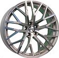 Khomen Wheels KHW2005 (A7) 8.5x20 5x112 ET 30 Dia 66.5 Brilliant Silver-FP