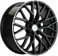 Khomen Wheels KHW2005 (Q8) 8.5x20 5x112 ET 20 Dia 66.5 Black matt MR