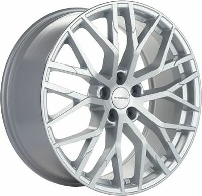 Khomen Wheels KHW2005 (Q8) 8.5x20 5x112 ET 20 Dia 66.5 Brilliant Silver-FP