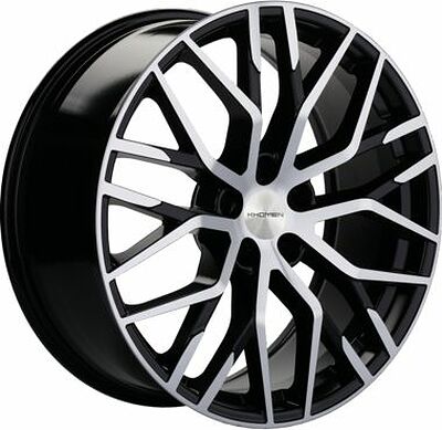 Khomen Wheels KHW2005 (RX) 8.5x20 5x114.3 ET 35 Dia 60.1 Black-FP