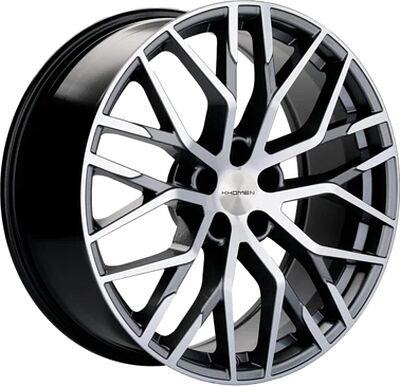 Khomen Wheels KHW2005 (СX-7/SantaFe) 8.5x20 5x114.3 ET 35 Dia 67.1 Gray-FP