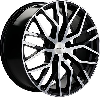 Khomen Wheels KHW2005 Toyota/Lexus 8x20 5x114 ET 35 Dia 60 Black-FP