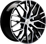 Khomen Wheels KHW2005 (Tugella) 8.5x20 5x108 ET 46 Dia 63.4 Black-FP