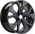 Khomen Wheels KHW2006 (Q8) 8.5x20 5x112 ET 20 Dia 66.5 Black matt