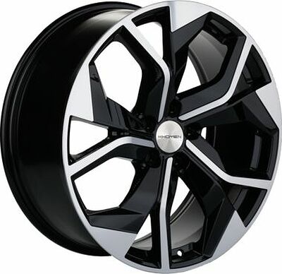 Khomen Wheels KHW2006 (СX-7/SantaFe) 8.5x20 5x114.3 ET 35 Dia 67.1 Black-FP