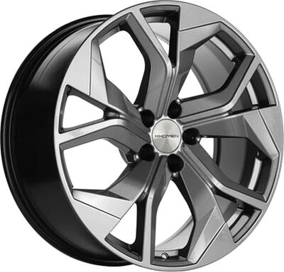 Khomen Wheels KHW2006 (Touareg) 8.5x20 5x112 ET 33 Dia 66.6 Gray