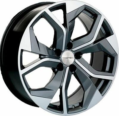 Khomen Wheels KHW2006 (Touareg) 8.5x20 5x112 ET 33 Dia 66.6 Gray-FP