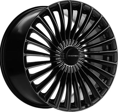 Khomen Wheels KHW2008 (S-class Front) 8.5x20 5x112 ET 43 Dia 66.6 Black