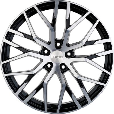 Khomen Wheels KHW2009 8.5x20 5x108 ET 46 Dia 63.4 BLACK-FP