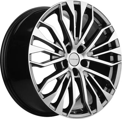 Khomen Wheels KHW2009 (Haval F7/F7x) 8.5x20 5x114.3 ET 45 Dia 64.1 Dark Chrome-FP