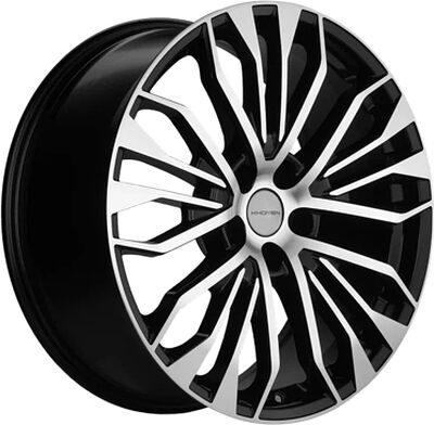 Khomen Wheels KHW2009 (Q7) 8.5x20 5x112 ET 30 Dia 66.6 Black-FP