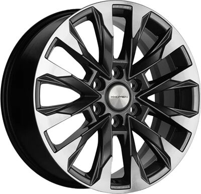 Khomen Wheels KHW2010 (Hilux) 8x20 6x139.7 ET 30 Dia 106.1 Gray-FP