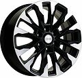 Khomen Wheels KHW2010 (LC 300) 8x20 6x139.7 ET 60 Dia 95.1 Black-FP