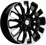 Khomen Wheels KHW2010 (Tank 300/500) 8x20 6x139.7 ET 36 Dia 100.1 Black-FP