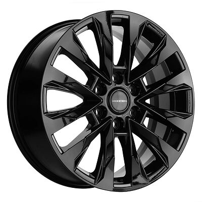 Khomen Wheels KHW2010 (Toyota LC Prado) 8x20 6x139.7 ET 25 Dia 106.1 BLK