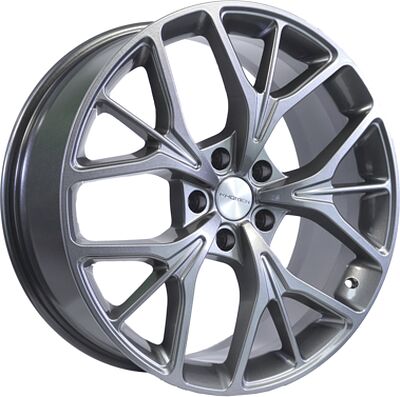 Khomen Wheels KHW2012 (FAW Bestune T99) 8x20 5x114.3 ET 45 Dia 67.1 Gray