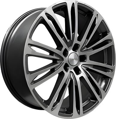 Khomen Wheels KHW2017 (Voyah Free) 8x20 5x120 ET 30 Dia 66.1 Gray-FP