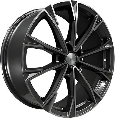 Khomen Wheels KHW2018 (Geely Monjaro/Tugella) 8x20 5x108 ET 46 Dia 63.4 Gray-FP