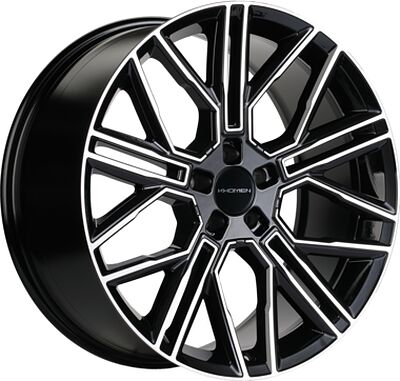 Khomen Wheels KHW2101 (E-tron) 9.5x21 5x112 ET 36 Dia 66.6 Black-FP