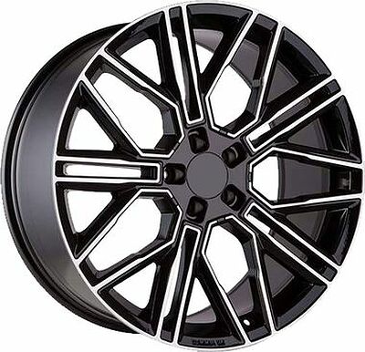 Khomen Wheels KHW2101 (Front) 9.5x21 5x112 ET 37 Dia 66.6 Black-FP